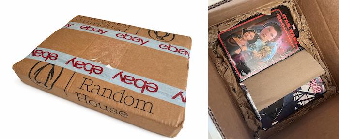 Reed Comics packing